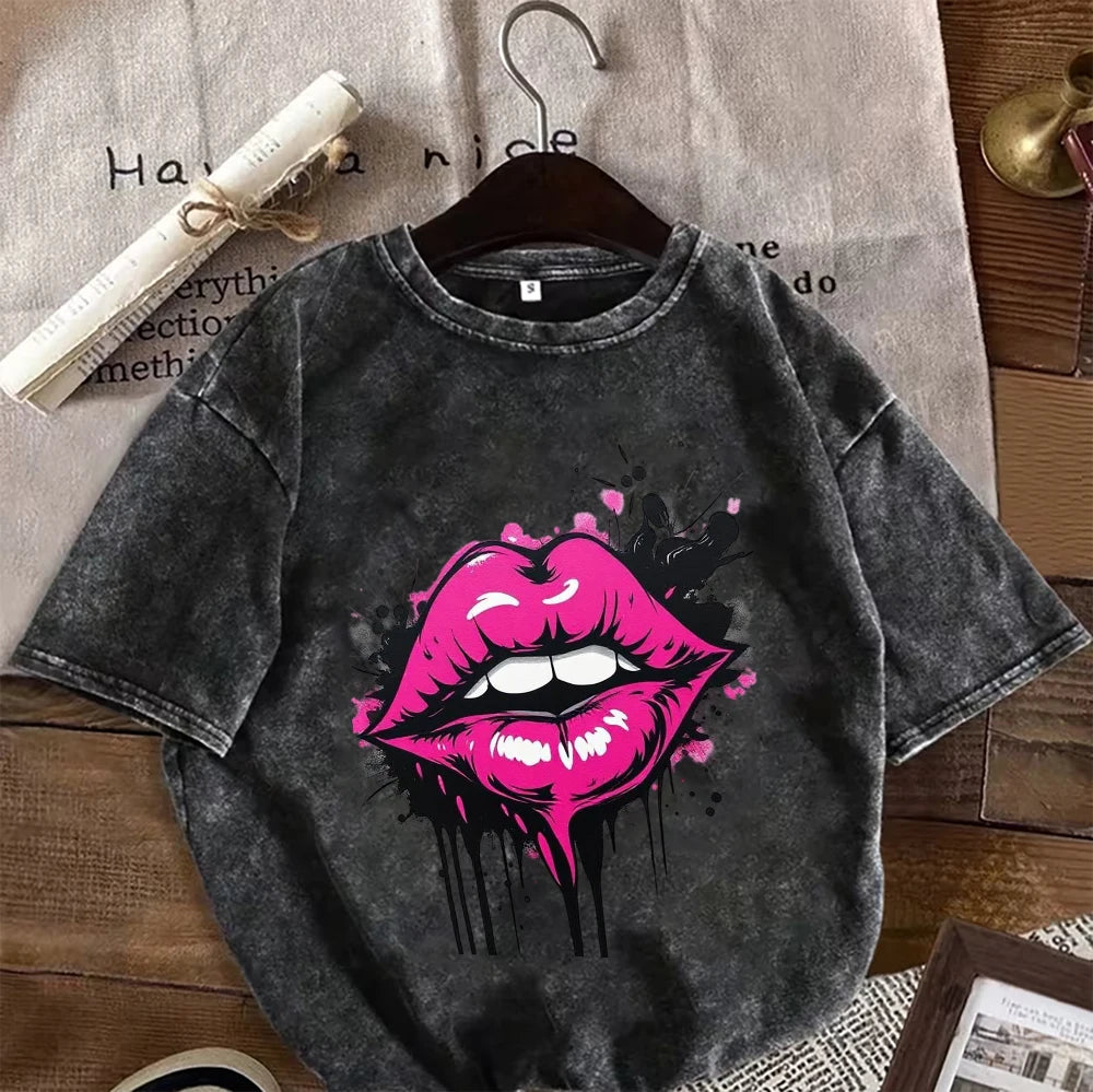 Leopard Lips Print Rug Non Slip Floor Mat Sexy Aesthetic Carpet Living Room Bedroom Bathroom Decor Fashion Girl Home Entrance