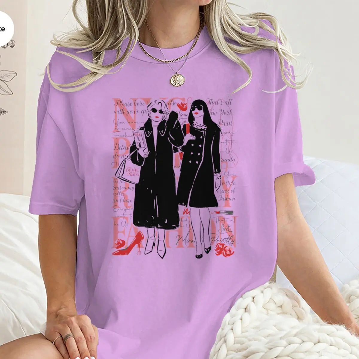Classic Satirical Movie T-shirt Women's Short Sleeve 100% Cotton Summer Y2K Tops Fashion American Style Retro Movie Tees Gifts
