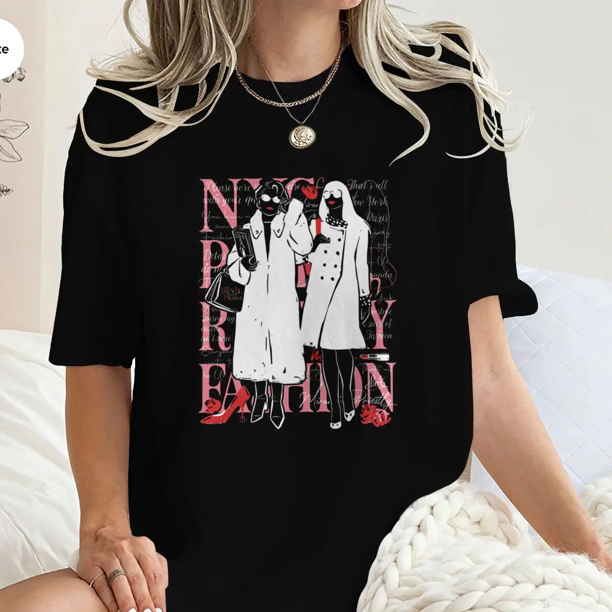 Classic Satirical Movie T-shirt Women's Short Sleeve 100% Cotton Summer Y2K Tops Fashion American Style Retro Movie Tees Gifts
