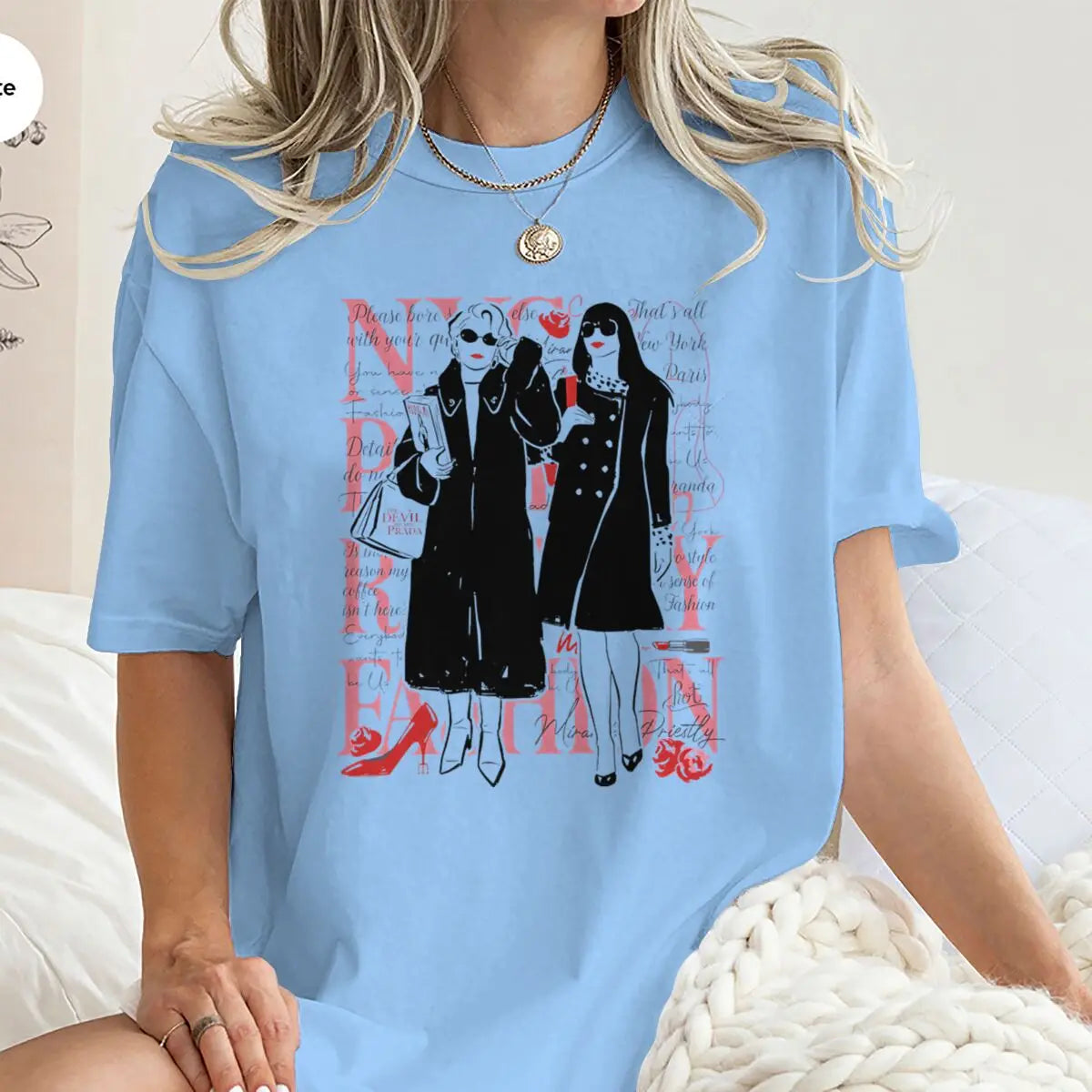 Classic Satirical Movie T-shirt Women's Short Sleeve 100% Cotton Summer Y2K Tops Fashion American Style Retro Movie Tees Gifts
