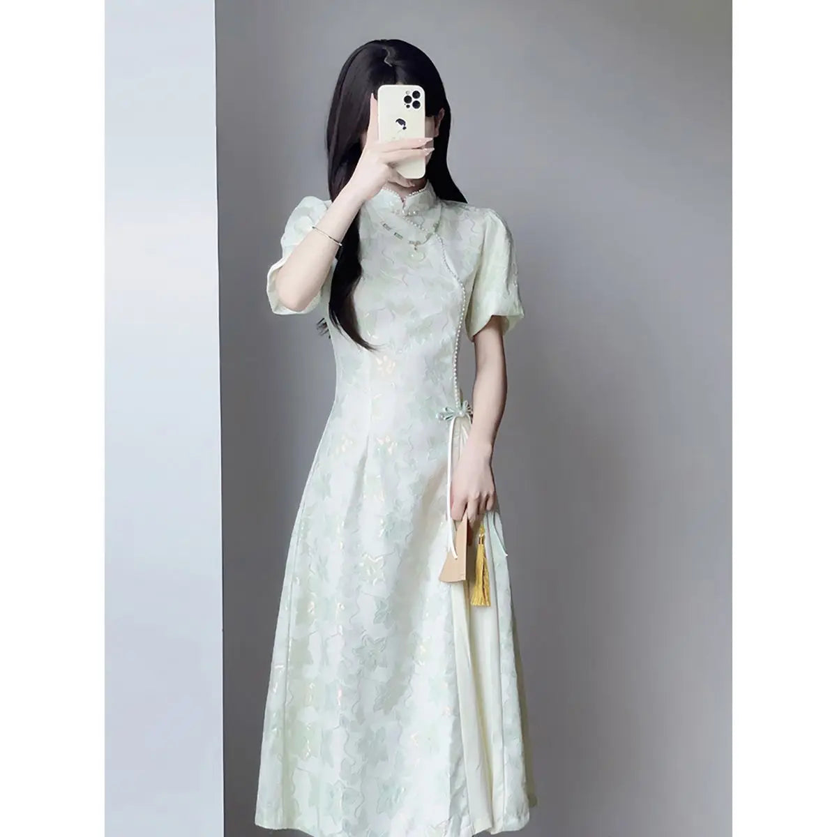 Qipao Dress Women Clothes Cheongsam Vintage Fashion Clothing Party Elegant Summer Harajuku Cosplay Costumes Chinese Style Dress