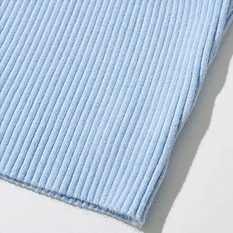 ITOOLIN Women Knit Cross Neck Crop Tops Sexy Slim Solid Backless Sleeveless Camisoles Elastic Rib Casual Underwear Tank Tops