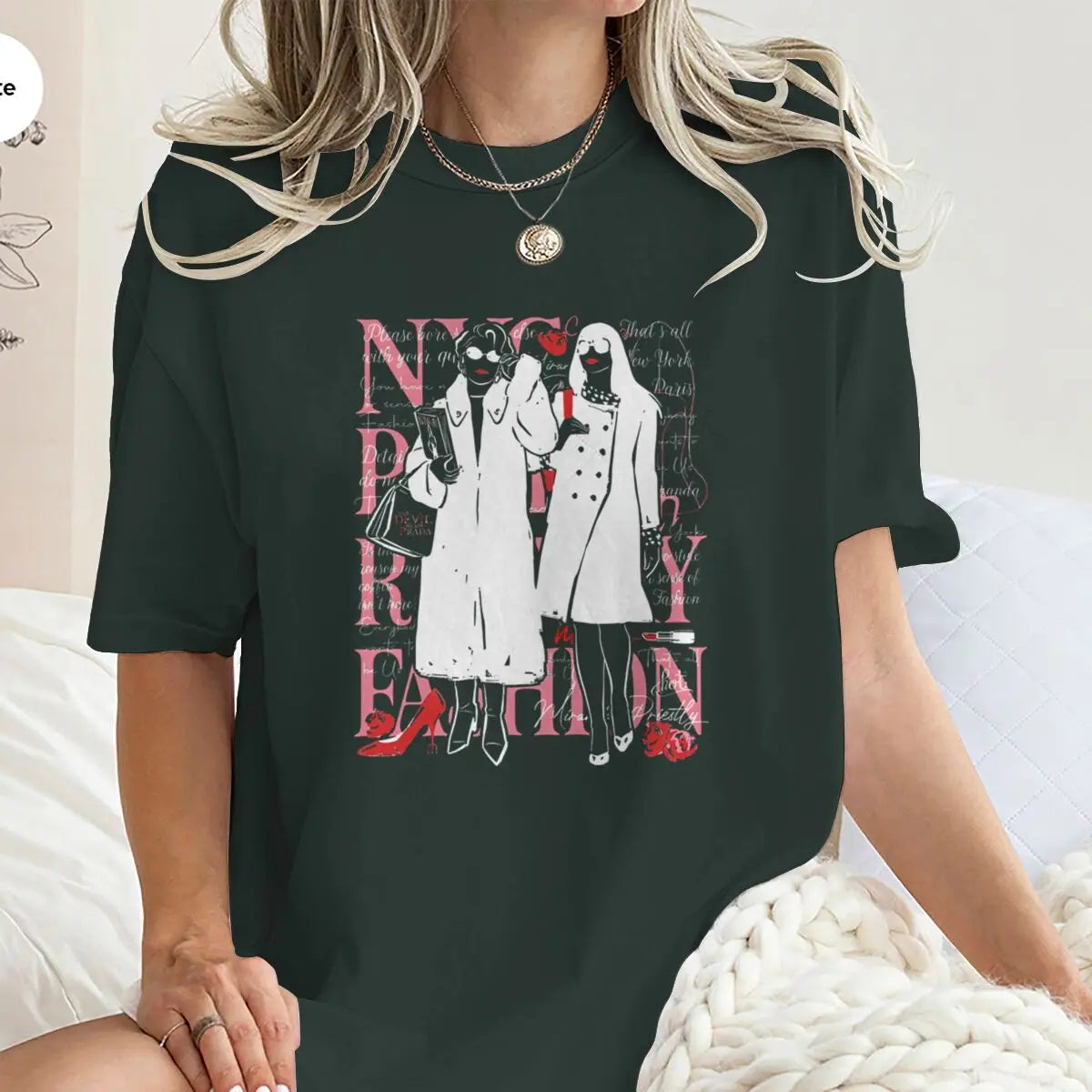 Classic Satirical Movie T-shirt Women's Short Sleeve 100% Cotton Summer Y2K Tops Fashion American Style Retro Movie Tees Gifts