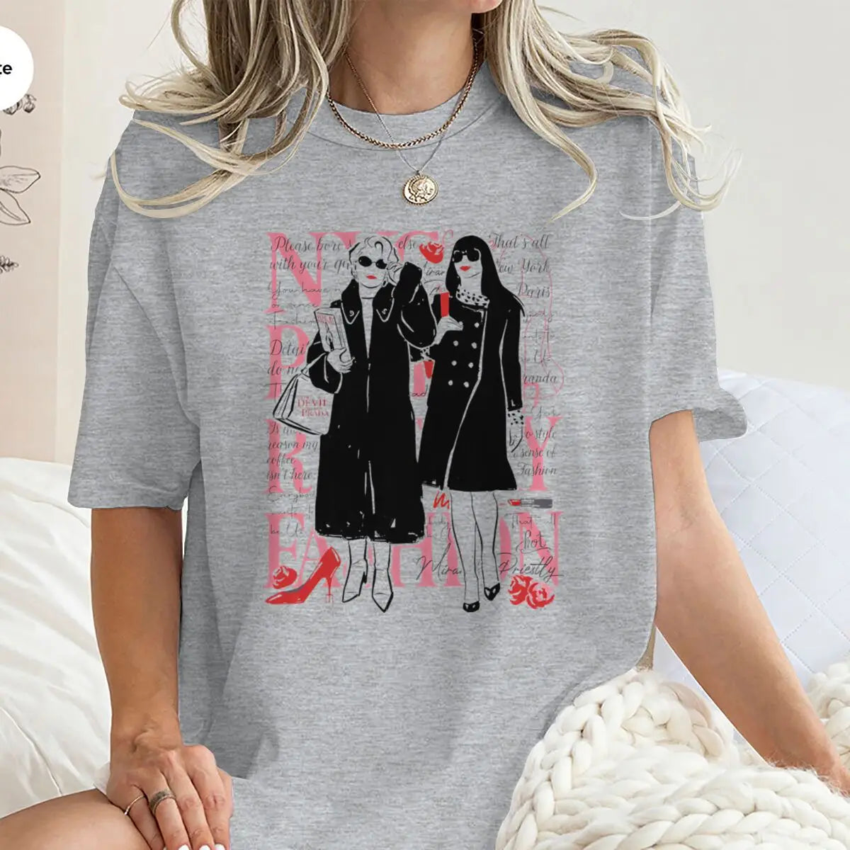 Classic Satirical Movie T-shirt Women's Short Sleeve 100% Cotton Summer Y2K Tops Fashion American Style Retro Movie Tees Gifts